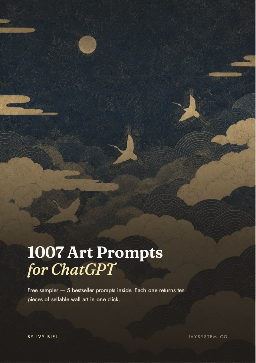 1007 Art Prompts Sampler Cover