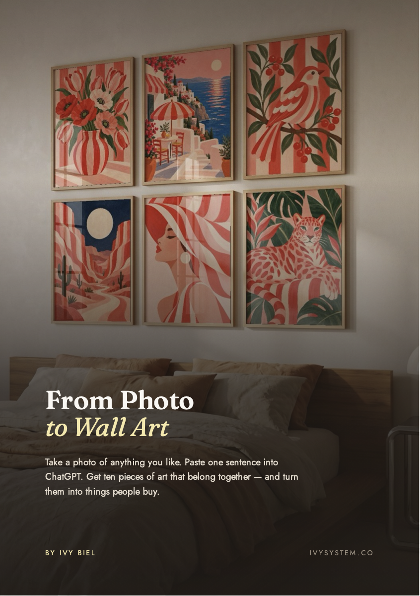 From Photo to Wall Art Cover